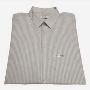 Calvin Klein Button Up Dress Shirt Mens
